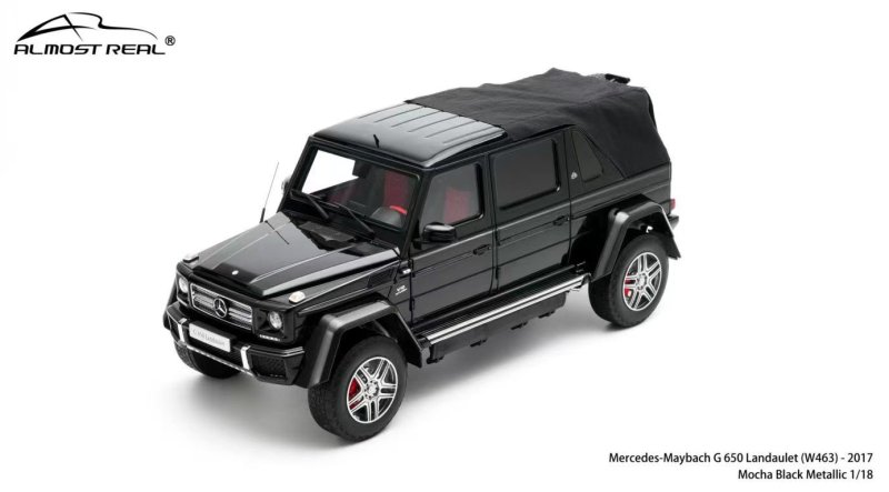 MERCEDES-MAYBACH-G650 LANDAULET (W463) – 2017 – BLACK METALLIC