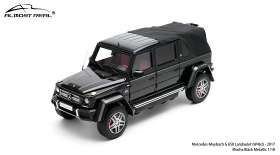 MERCEDES-MAYBACH-G650 LANDAULET (W463) – 2017 – BLACK METALLIC