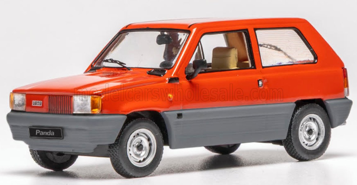 FIAT - PANDA 45 1980 - RED GREY