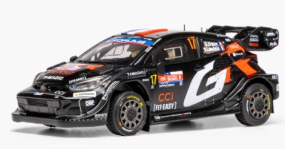 Toyota GR Yaris Rally1, Rally Chile, 2025, #17, S.Ogier/V.Landais, 1:43