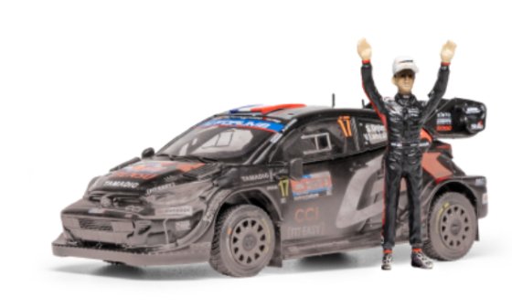 Toyota GR Yaris Rally1, Rally Chile, 2025, #17, S.Ogier/V.Landais, 1:43