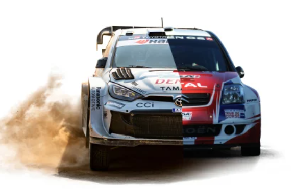 Toyota GR Yaris Rally1 + Citroen C3 Rally2, 2025, 