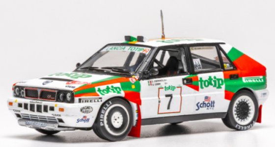 Lancia Delta Integrale 16V, Rally San Remo, 1987, #7, D.Cerrato/G.Cerri, 1:43