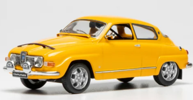 Saab 96 V4, orange, 1971, 1:43