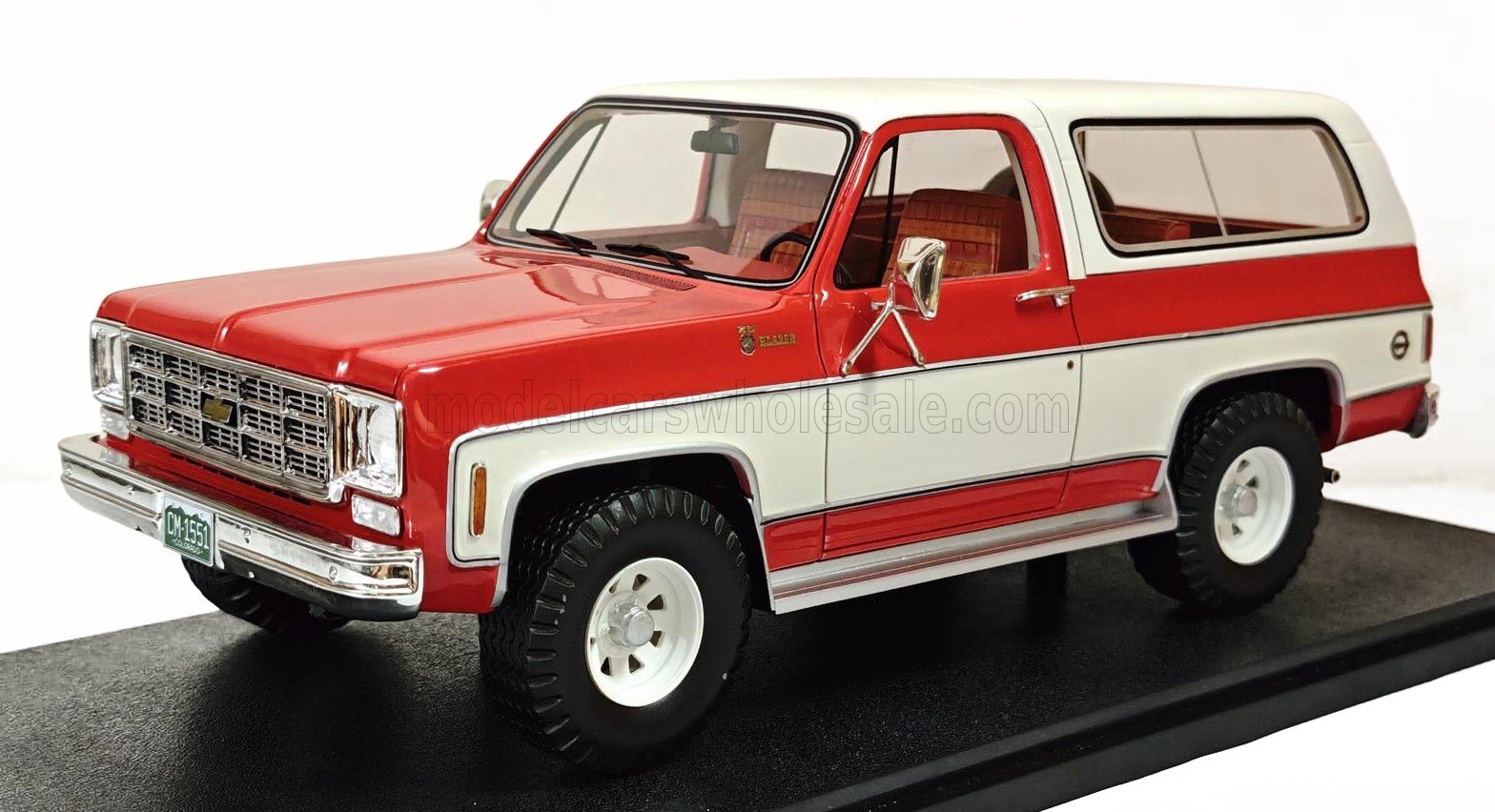 CHEVROLET - BLAZER K5 4x4 1978 - RED WHITE