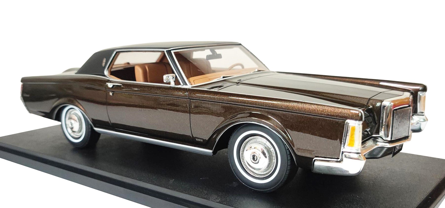 LINCOLN - CONTINENTAL MKIII 1971 - BROWN MET BLACK