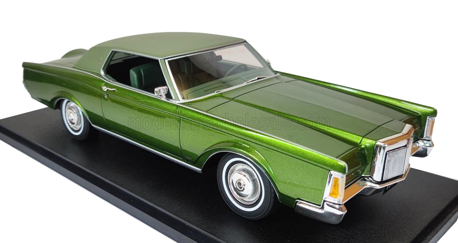 LINCOLN - CONTINENTAL MKIII 1971 - 2 TONE GREEN
