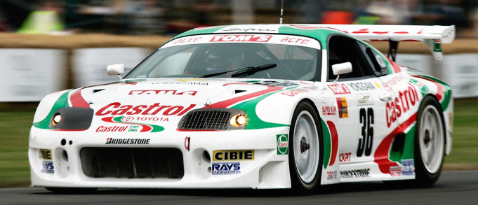 TOYOTA SUPRA RACING GR.5 WHITE PEDRO DE LA ROSA / 