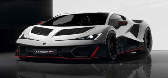 Lamborghini Fenomeno 2025 1/18 MR-MODELS met vitrine