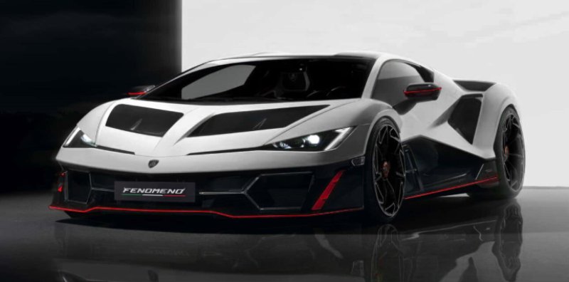 Lamborghini Fenomeno 1/43 Bianco Siderale Looksmart