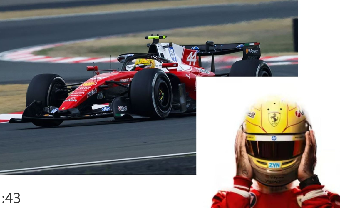 Ferrari SF26 F1 Chinese Grand Prix - PILOTA INCLUS