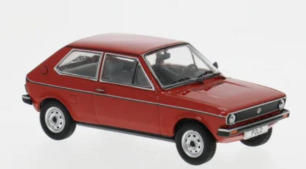 VW Polo MK I, rood, 1975