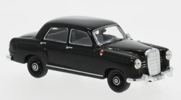 Mercedes 180 D (W120), zwart, 1954