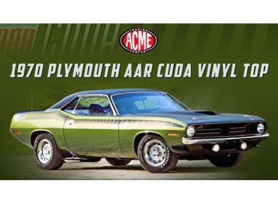 Plymouth AAR Cuda Coupé 1970 1/18 ACME