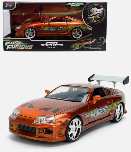 Fast & Furious 25th Yrs Edition 1:24 Brian Toyota 