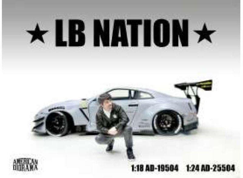 American Diorama 1/18 Liberty Walk LB NATION-4 figuur