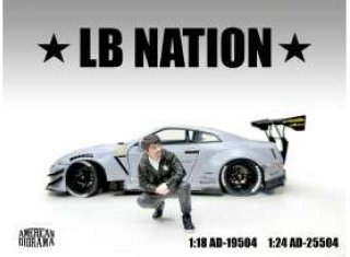 American Diorama 1/18 Liberty Walk LB NATION-4 figuur