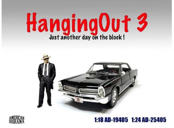 American Diorama 1/18 Hanging Out 3-5 figuur