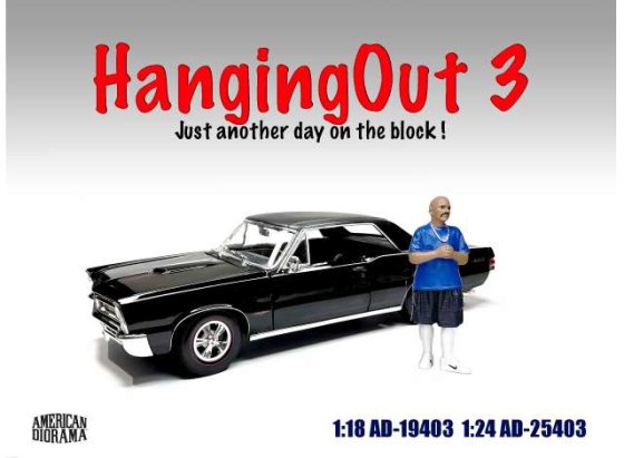 American Diorama Hanging Out 3-3 1/18 figuur