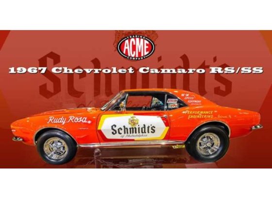 1967 Chevrolet Camaro RS/SS Schmidt's Drag Team 1/18 ACME