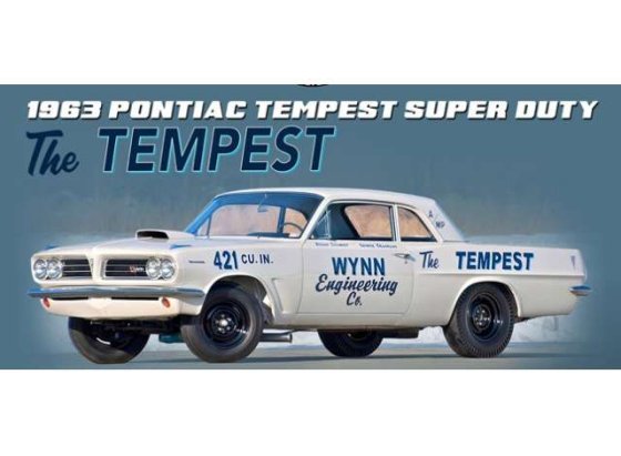 1963 Pontiac Tempest Super Duty modèle réduit 1/18 par ACME Models