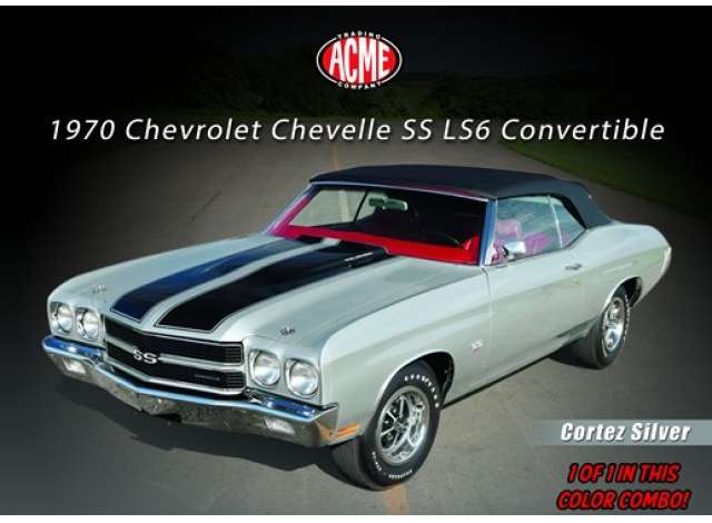 1970 Chevrolet Chevelle SS LS6 Convertible, cortez