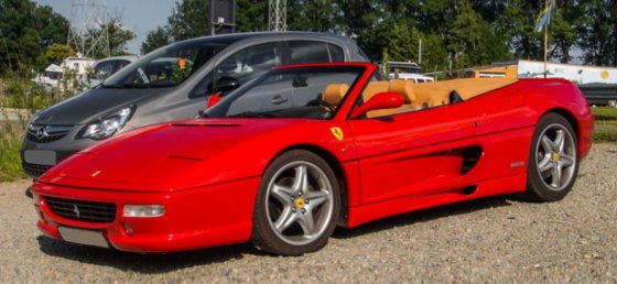 Ferrari F355 Spider Rosso Corsa 1/18 BBR