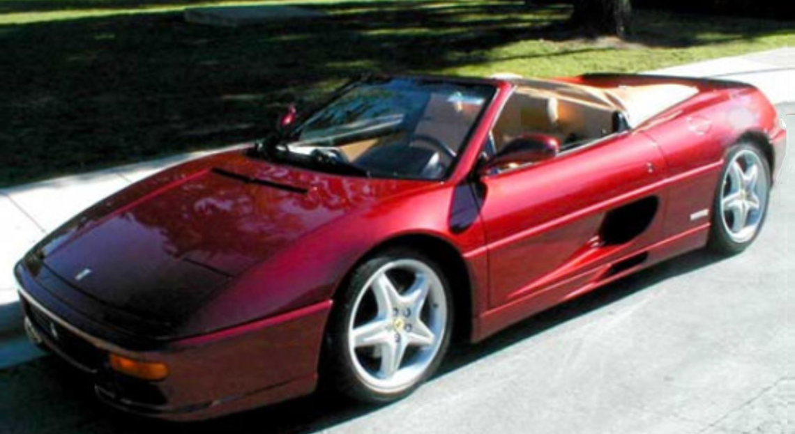 Ferrari 355 F1 Spider - cambio automatico Rosso Fi