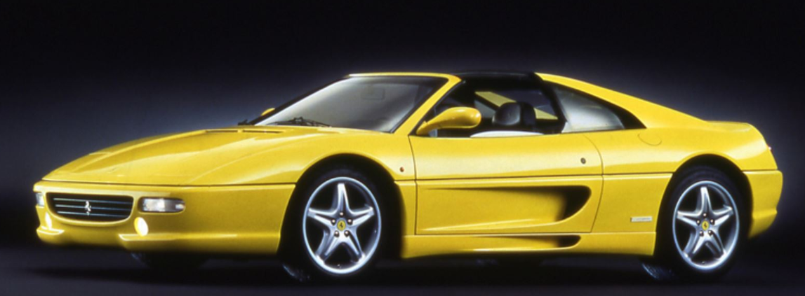 Ferrari F355 GTS targa - cambio manuale Giallo Mod