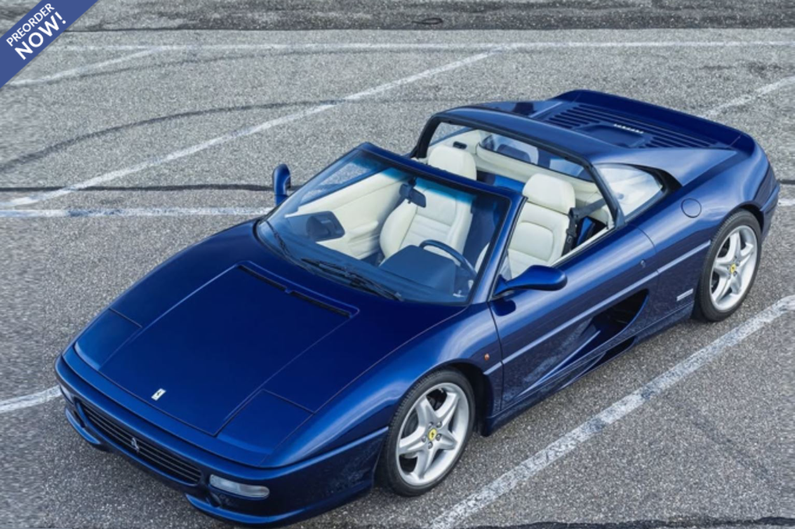 Ferrari F355 GTS targa - cambio manuale Blu Le Man