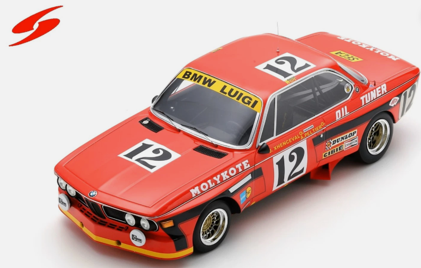 BMW 3.0CSI NO.12 WINNAAR 24H SPA 1974 J. XHENCEVAL