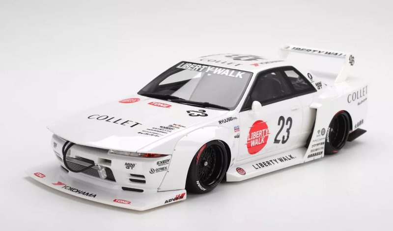 Nissan Skyline GT-R R32 Kaido Works LB-Hinomaru 1/18 TopSpeed