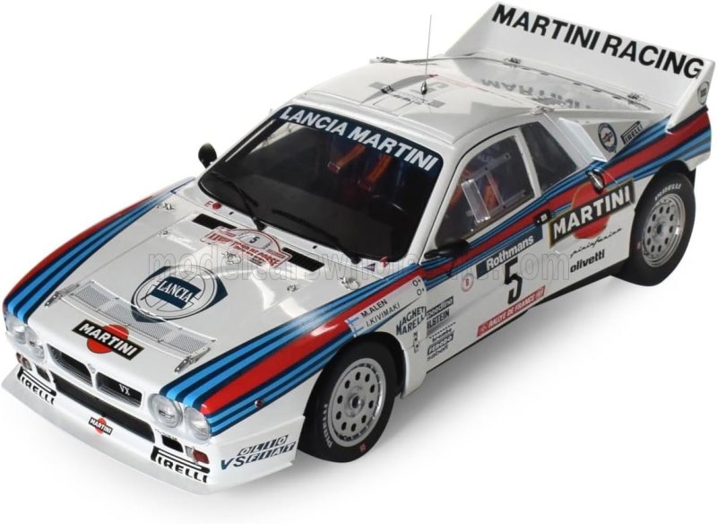 Lancia 037 Team Martini Racing #5 Tour de Corse 1984 1/8 IXO