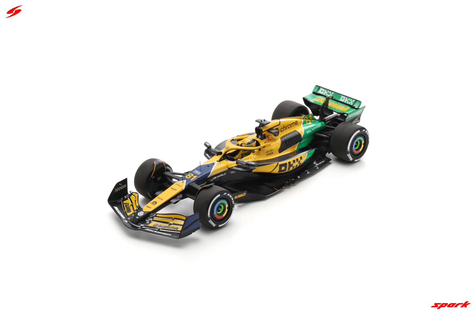 MCLAREN FORMULA 1 TEAM MCL38 NO.81 2ND MONACO GP 2