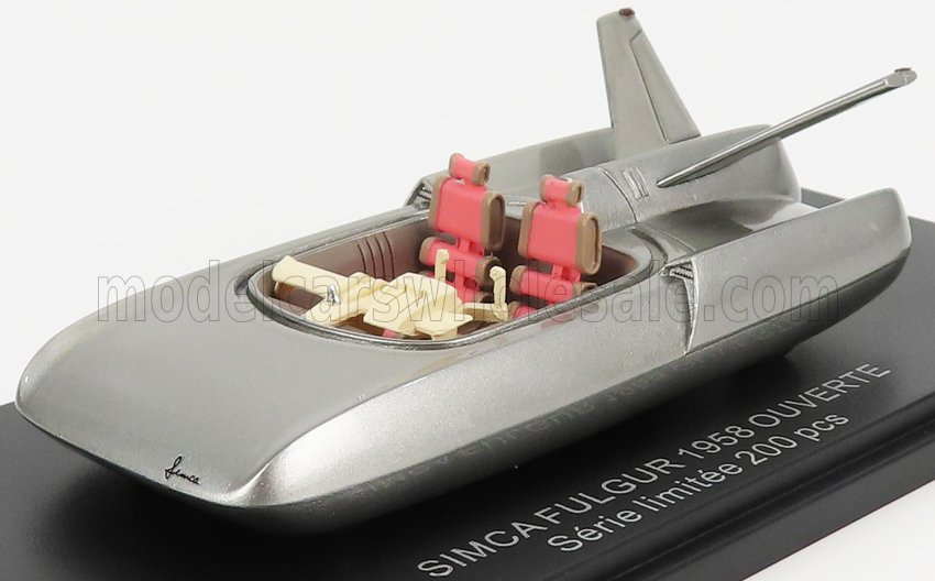 SIMCA - FULGUR OUVERTE OPEN 1959 - SILVER