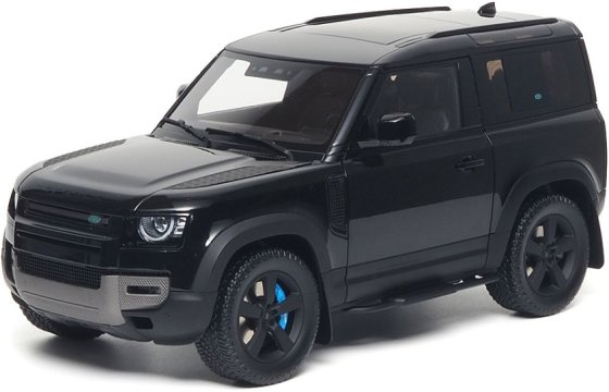 Land Rover Defender 90 2020 Santorini Black 1:18 Almost Real