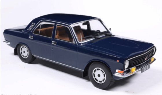 Wolga M24-10 1985 bleu foncé 1/18 MCG