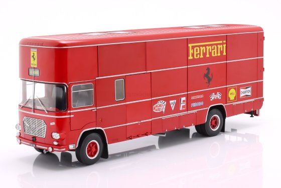 Fiat 150 Rolfo Scuderia Ferrari transporteur de voitures de course 1/18 WERK83