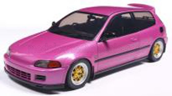 HONDA - CIVIC (EG6) WORKS 1991 - PINK MET