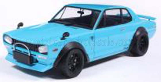 NISSAN - SKYLINE (KPGC10) LIBERTY WORKS BODY KIT 1970 - LIGHT BLUE