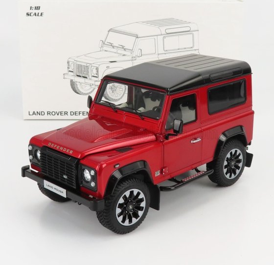 LAND ROVER - DEFENDER 90 WORKS V8 70th EDITION 2018 - RED
