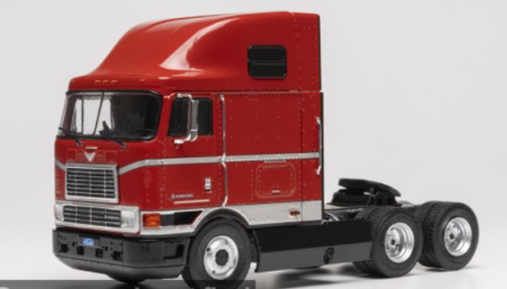 Schaalmodel van International Eagle Cabover 1995 in 1/43 door IXO