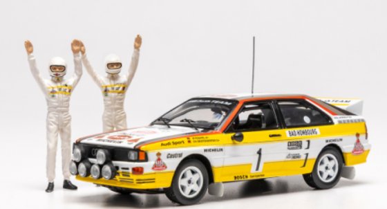 Audi quattro A2 Rallye Monte Carlo 1984 1/43 IXO