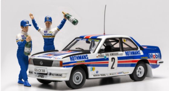 Opel Ascona 400 Rallye Monte-Carlo 1982 #2 W. Röhrl/C. Geistdörfer 1/43 IXO
