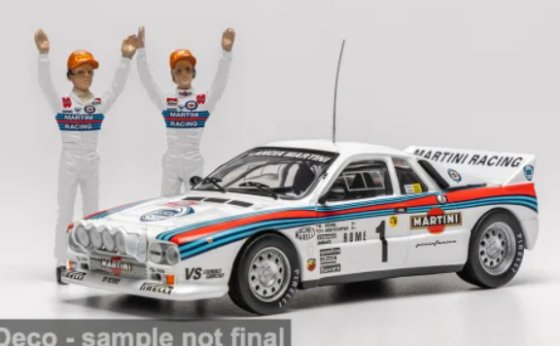 Lancia 037 Rally Evo #1 Rally Monte Carlo 1983 1/43 IXO