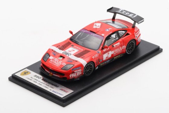 Ferrari 550 Maranello BMS Scuderia Italia #2 24H Spa 2004 Winner 1/43 Looksmart