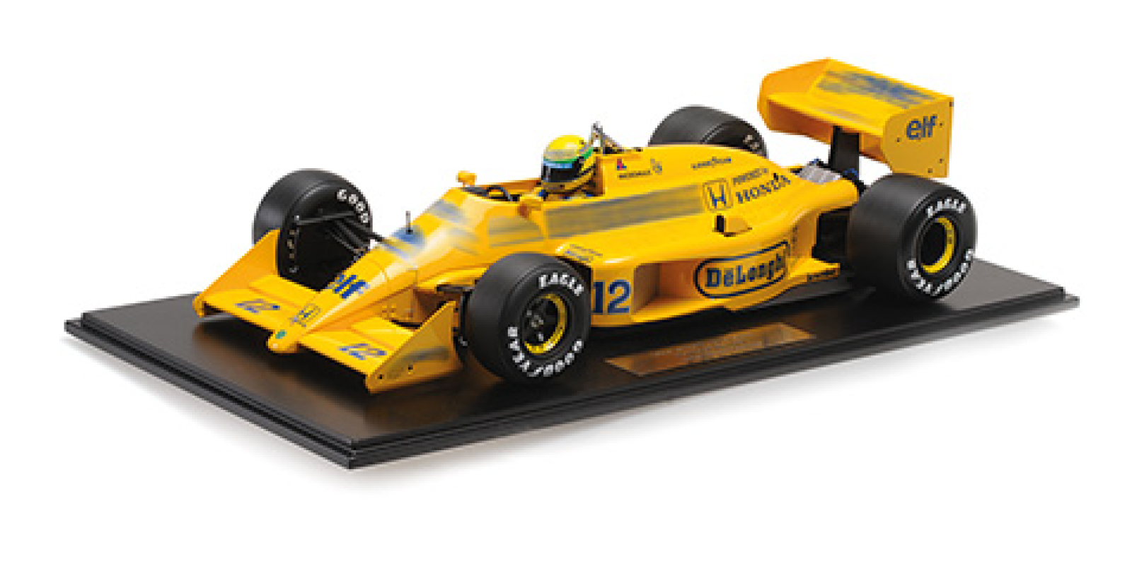 ミニチャンプス Lotus Honda 99T Ayrton Senna Modèle réduit Lotus Honda 99T Ayrton Senna 1987 1/12 acheter ? -