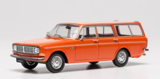 Volvo 145 1968 rood 1/43 schaalmodel door IXO