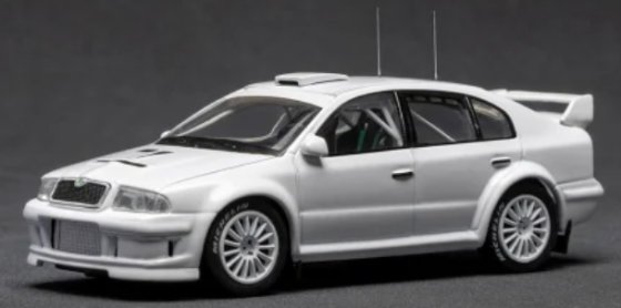 Modèle réduit de Škoda Octavia WRC 2001 1/43 IXO