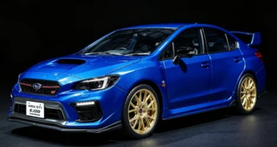 Subaru WRX STI EJ20 modèle réduit 1/18 par Sunstar